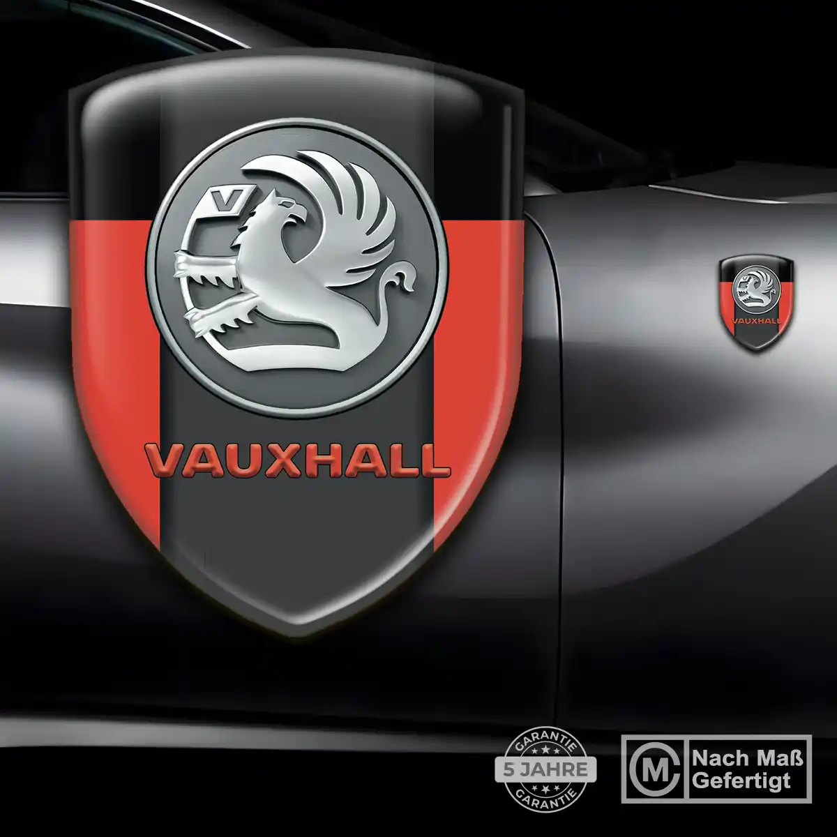 Vauxhall Aufkleber Emblem Wappen Premiumqualität