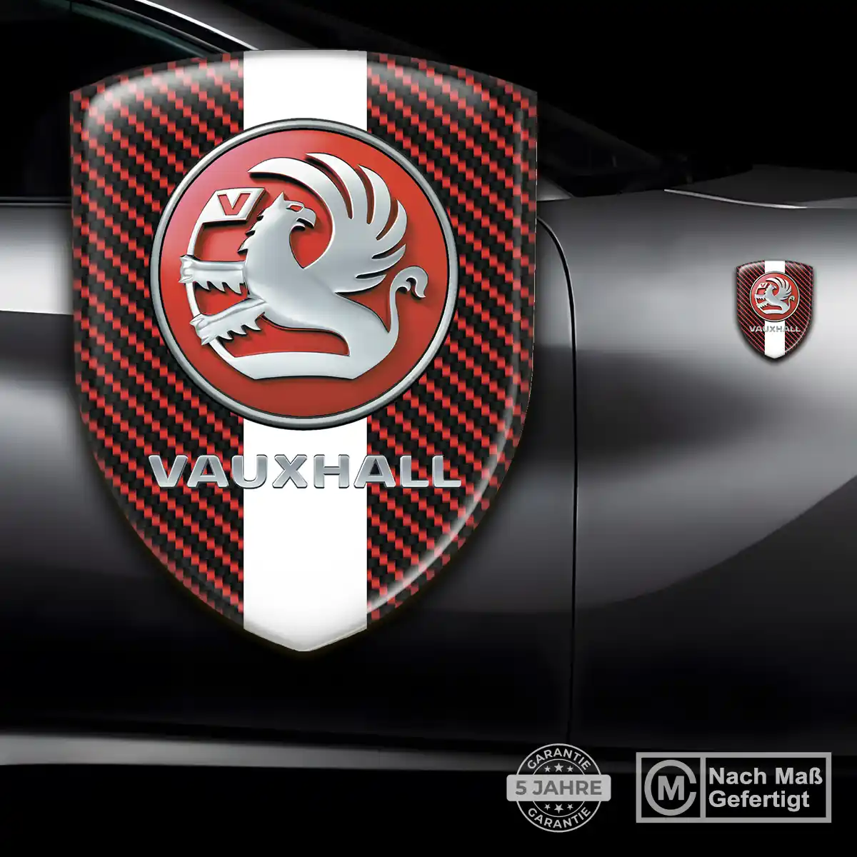 Vauxhall Aufkleber Emblem Wappen Stilvolles Design