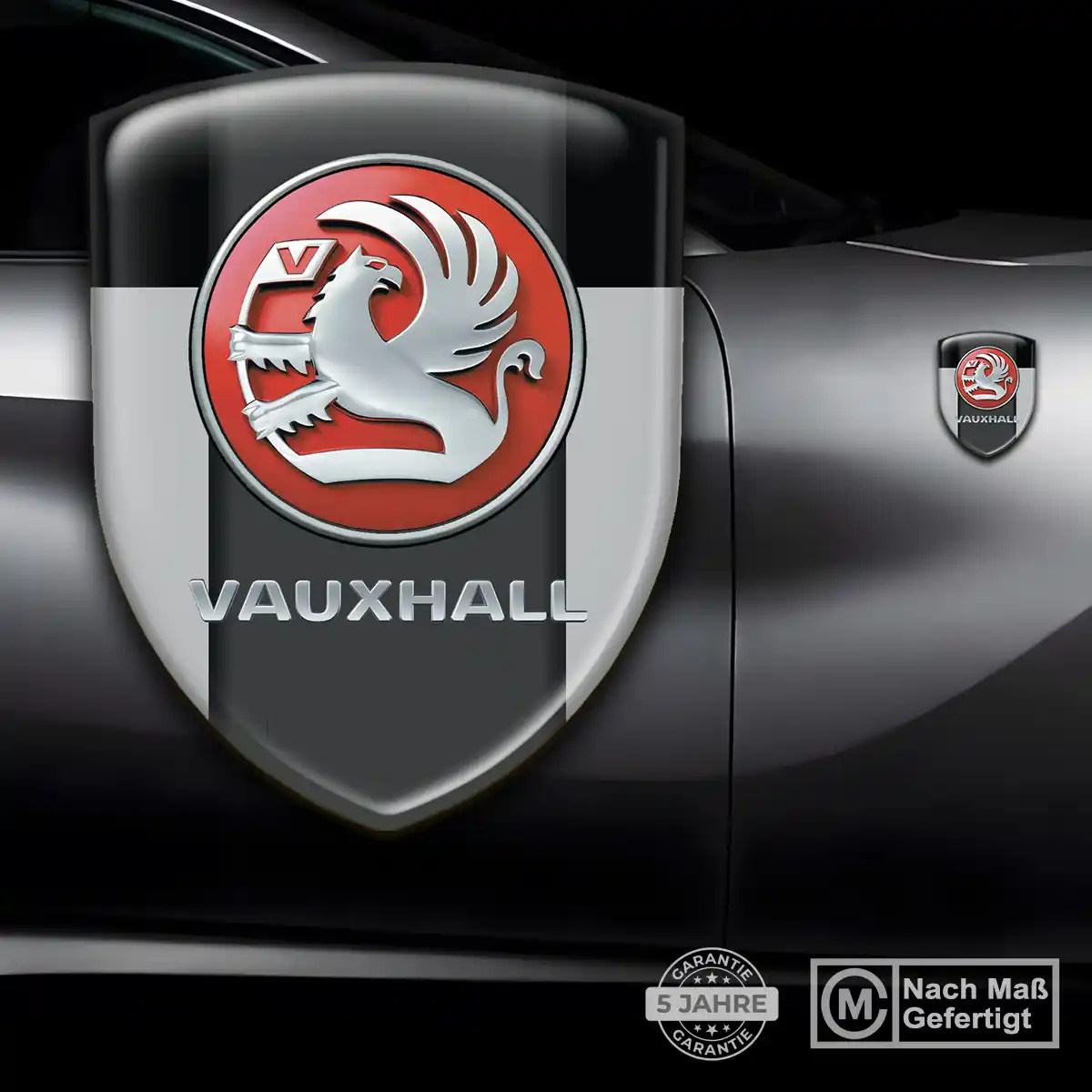 Vauxhall Aufkleber Emblem Wappen Tuningfahrzeug