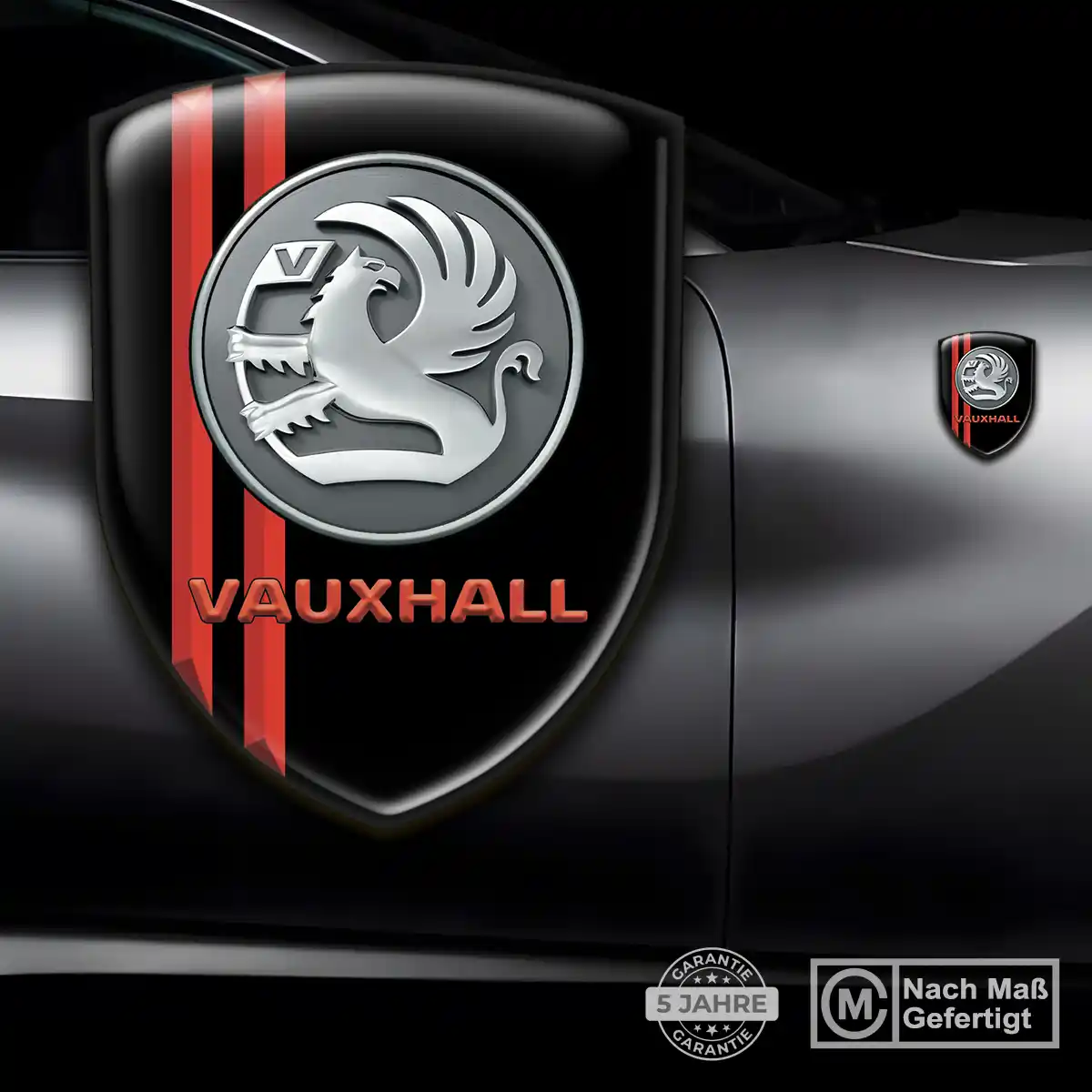 Vauxhall Aufkleber Embleme Silikon Ausdrucksstarkes Design