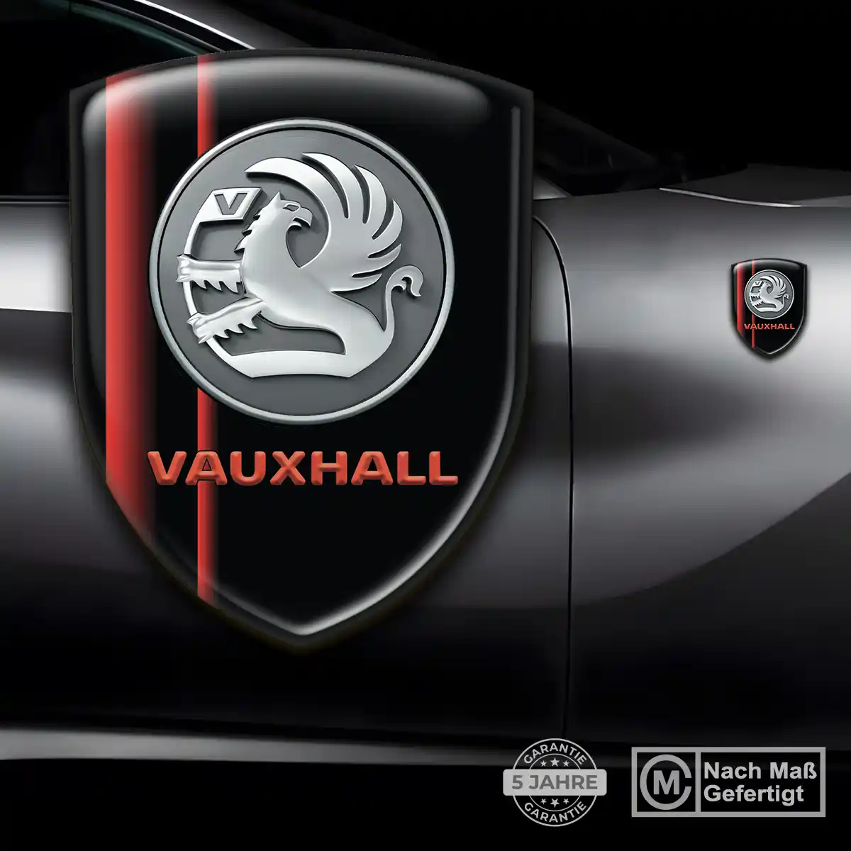 Vauxhall Aufkleber Embleme Silikon Auto Premium-Edition