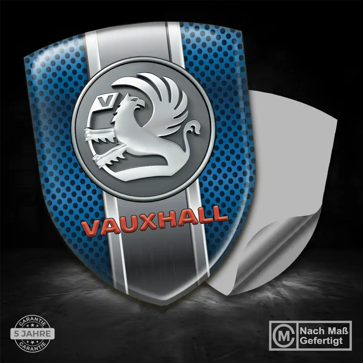 Vauxhall Aufkleber Embleme Silikon Edles Design