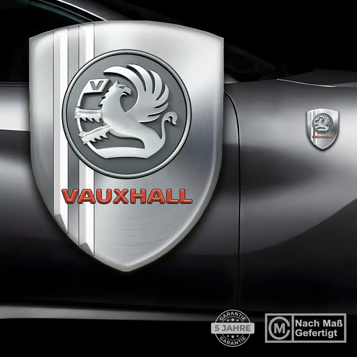Vauxhall Aufkleber Embleme Silikon Luxus-Edition