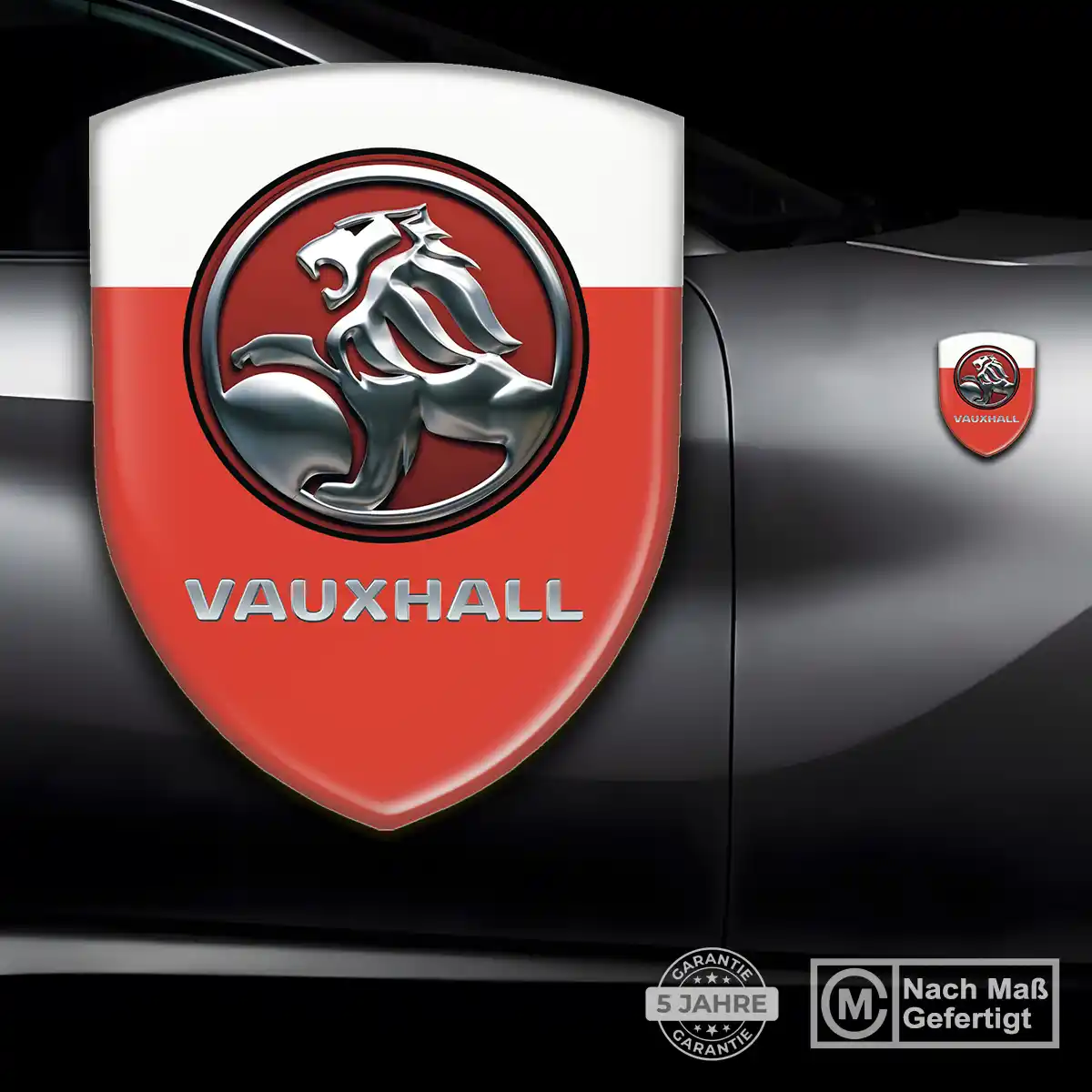 Vauxhall Aufkleber Hochwertiges Harz