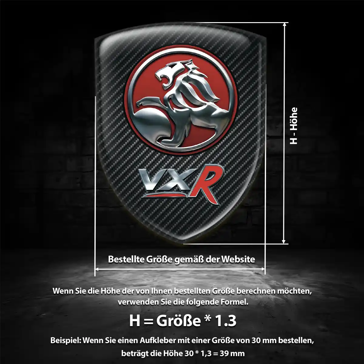 Vauxhall Aufkleber Interieurdesign