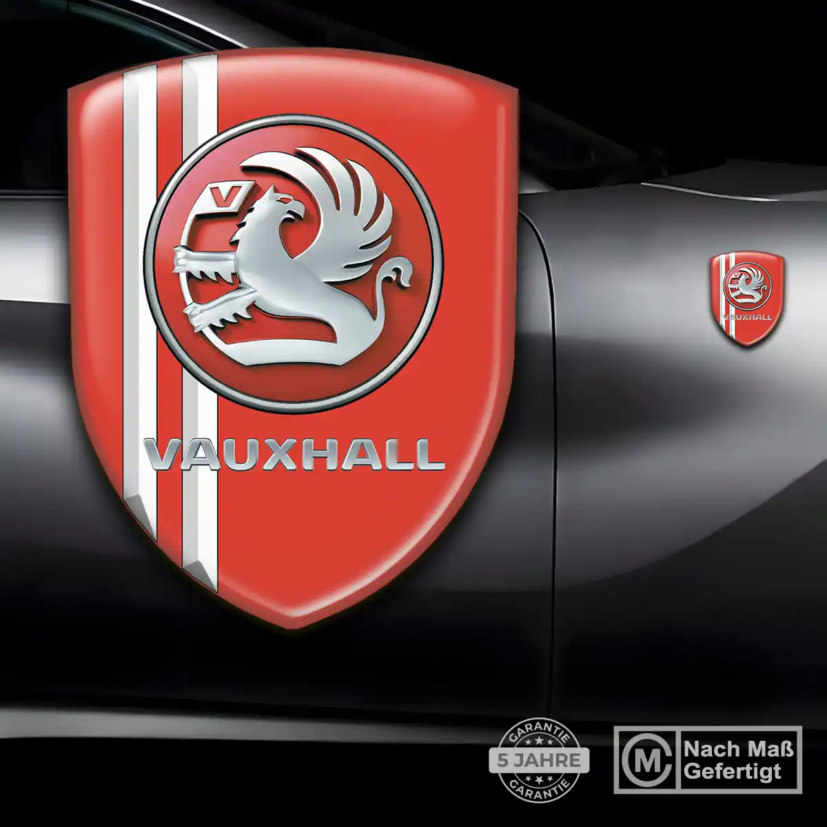 Vauxhall Aufkleber Silikon Embleme Ausdrucksstarkes Design