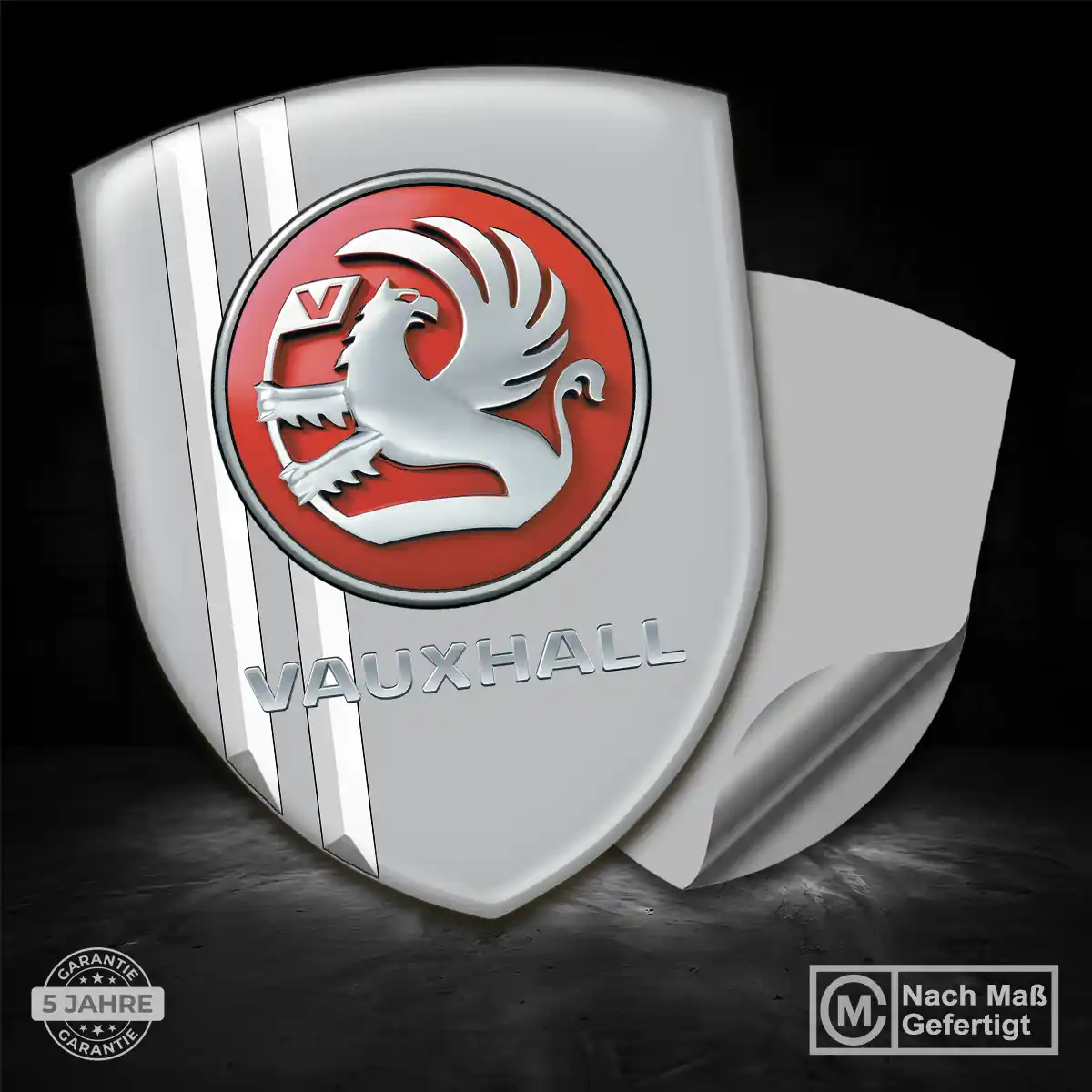Vauxhall Aufkleber Silikon Embleme Edles Design