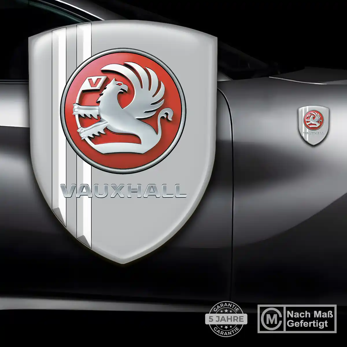 Vauxhall Aufkleber Silikon Embleme Edles Design