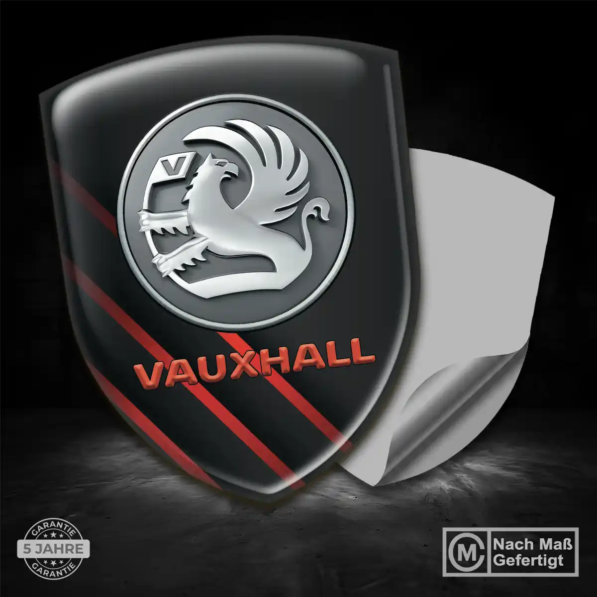 Vauxhall Aufkleber Silikon Embleme Elegantes Design