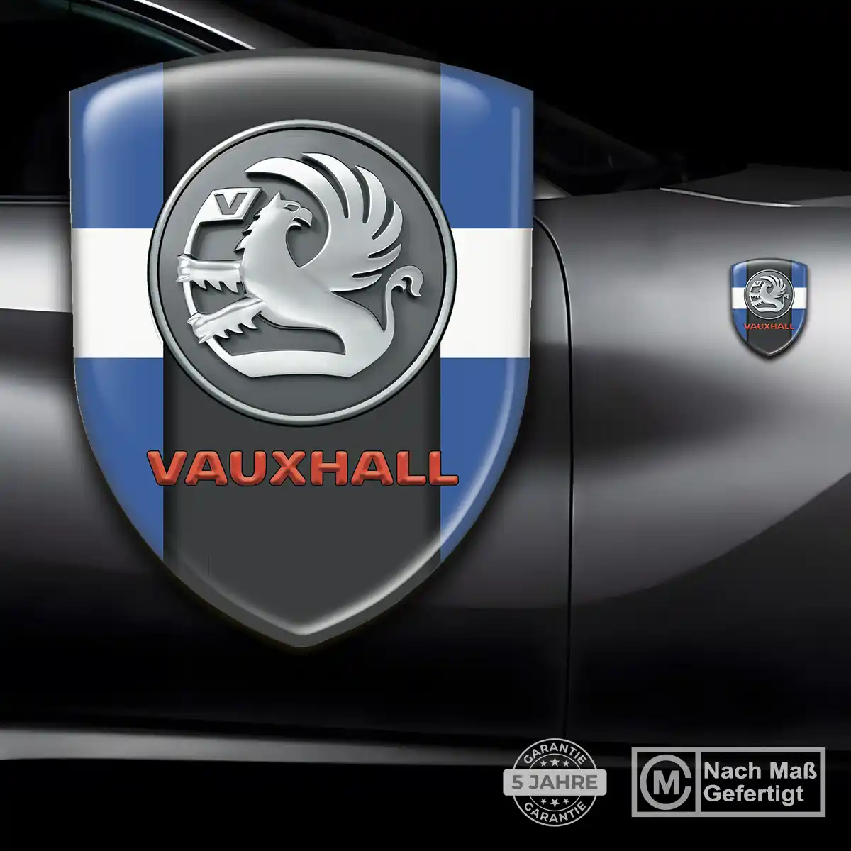 Vauxhall Aufkleber Silikon Embleme Modernes Design