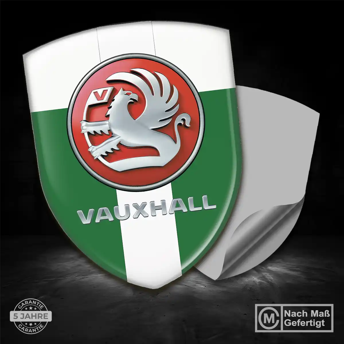 Vauxhall Aufkleber Wappen Ausdrucksstarkes Design