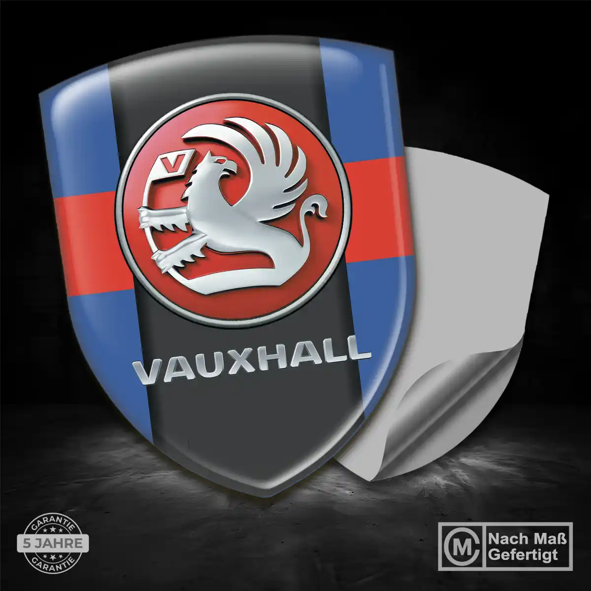 Vauxhall Aufkleber Wappen Auto Hochwertiges Harz