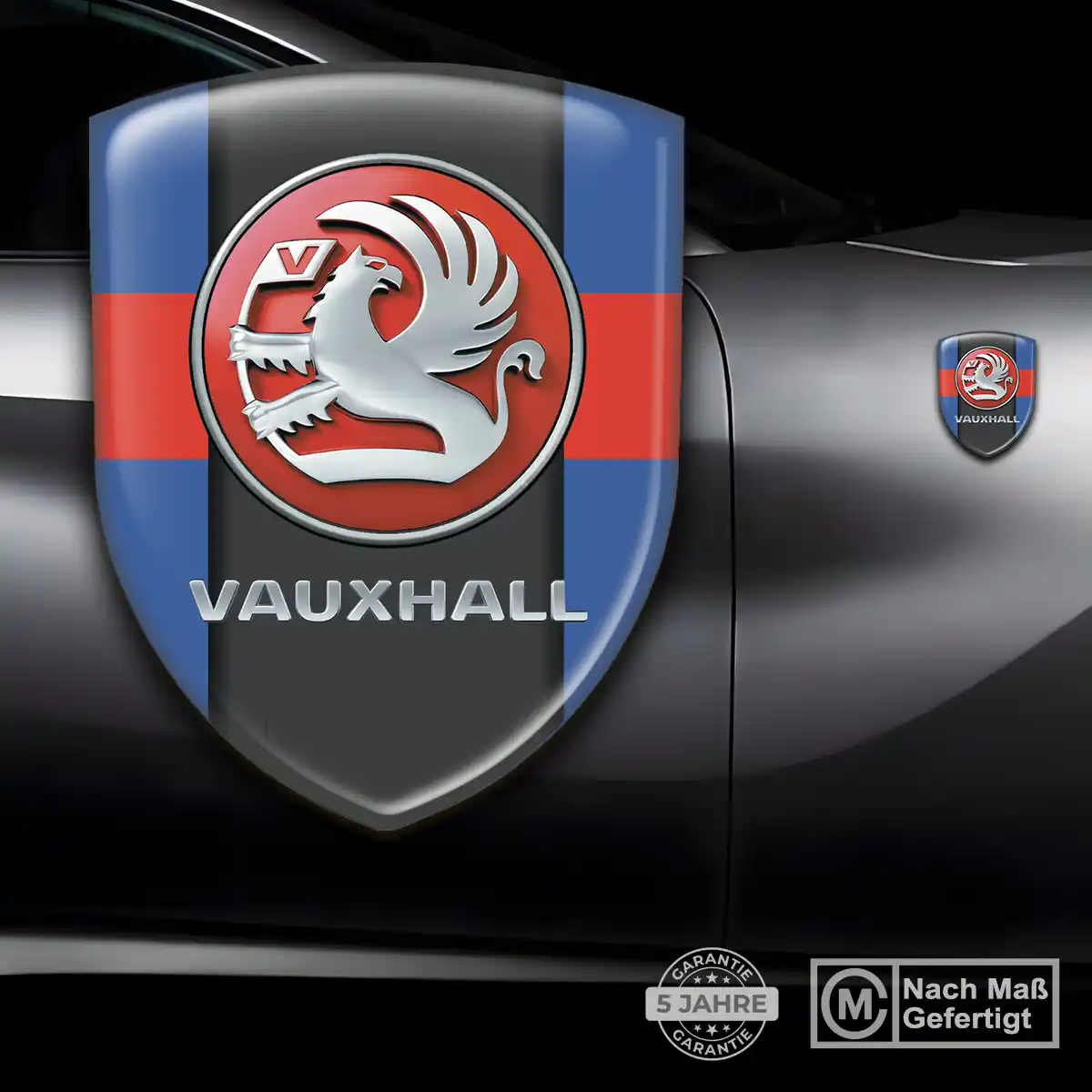 Vauxhall Aufkleber Wappen Auto Hochwertiges Harz