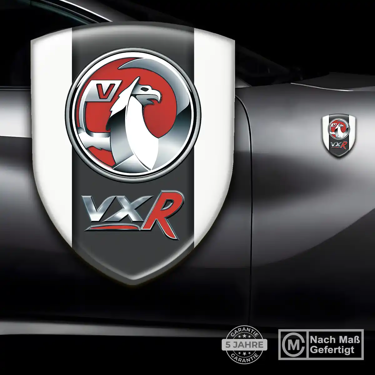 Vauxhall Aufkleber Wappen Emblem Premium-Edition