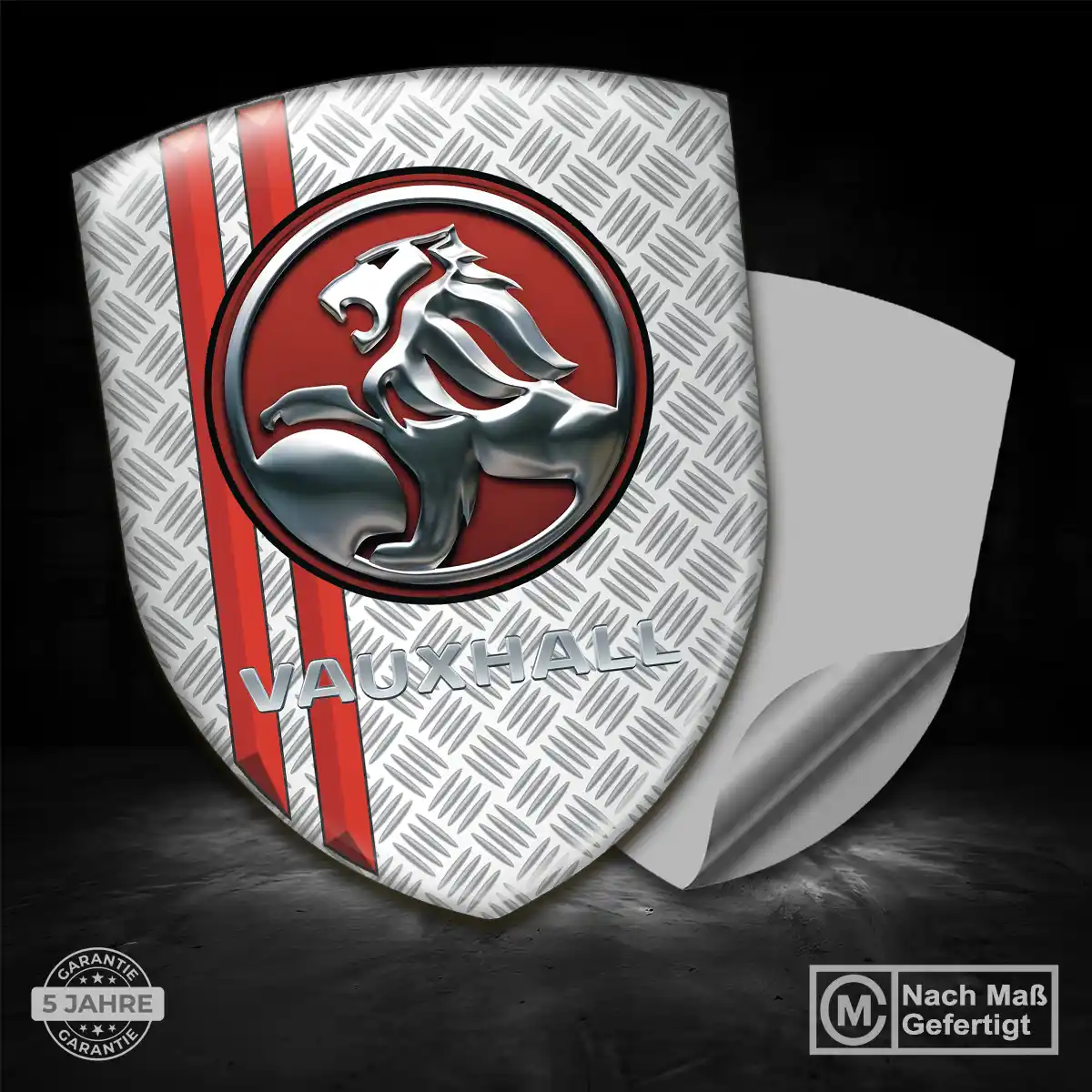 Vauxhall Aufkleber Wappen Modernes Design