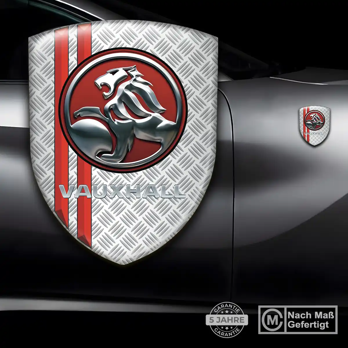 Vauxhall Aufkleber Wappen Modernes Design