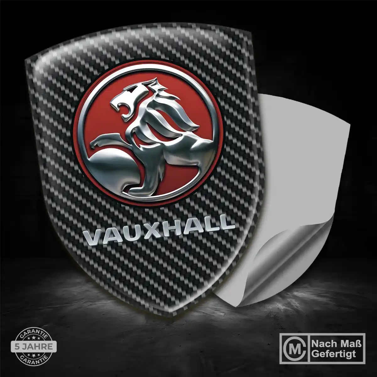 Vauxhall Aufkleber Wappen Stilvolles Design