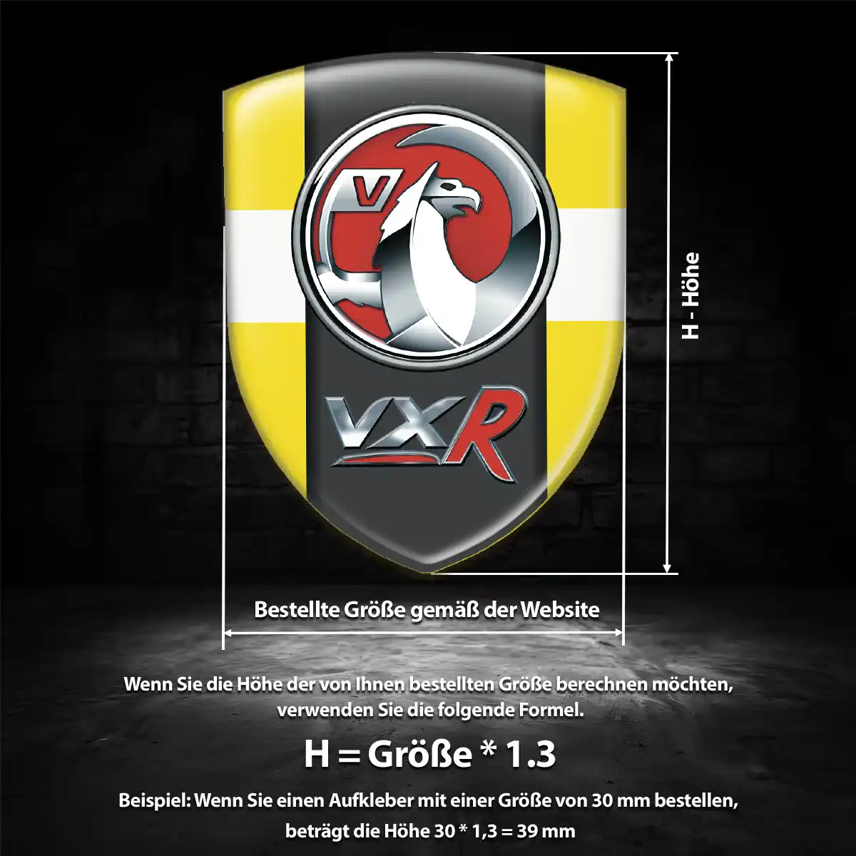 Vauxhall Emblem Anspruchsvolles Design