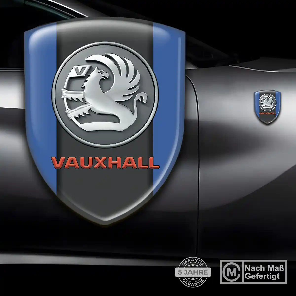 Vauxhall Emblem Aufkleber Ausdrucksstarkes Design