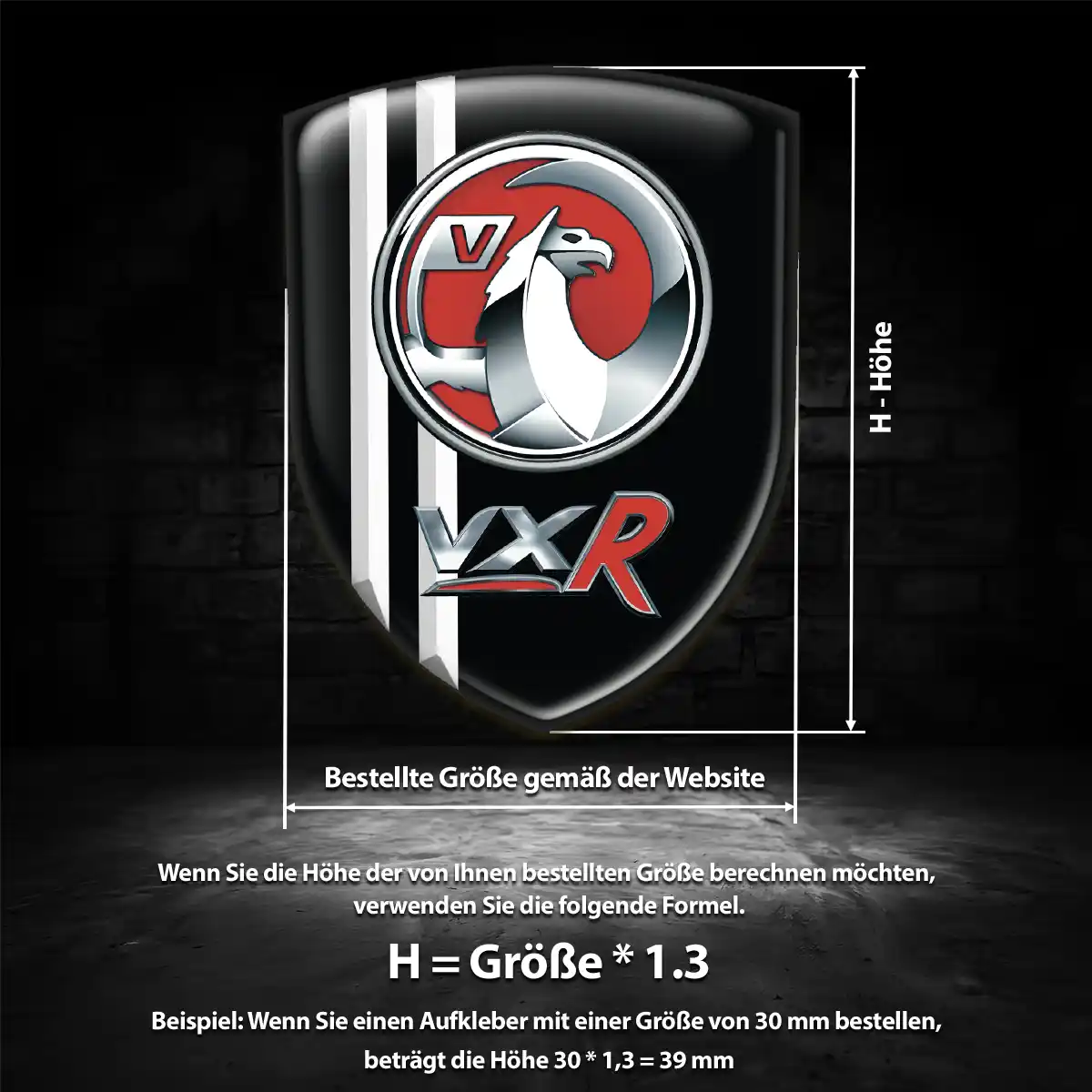 Vauxhall Emblem Aufkleber Auto Hohe Qualität