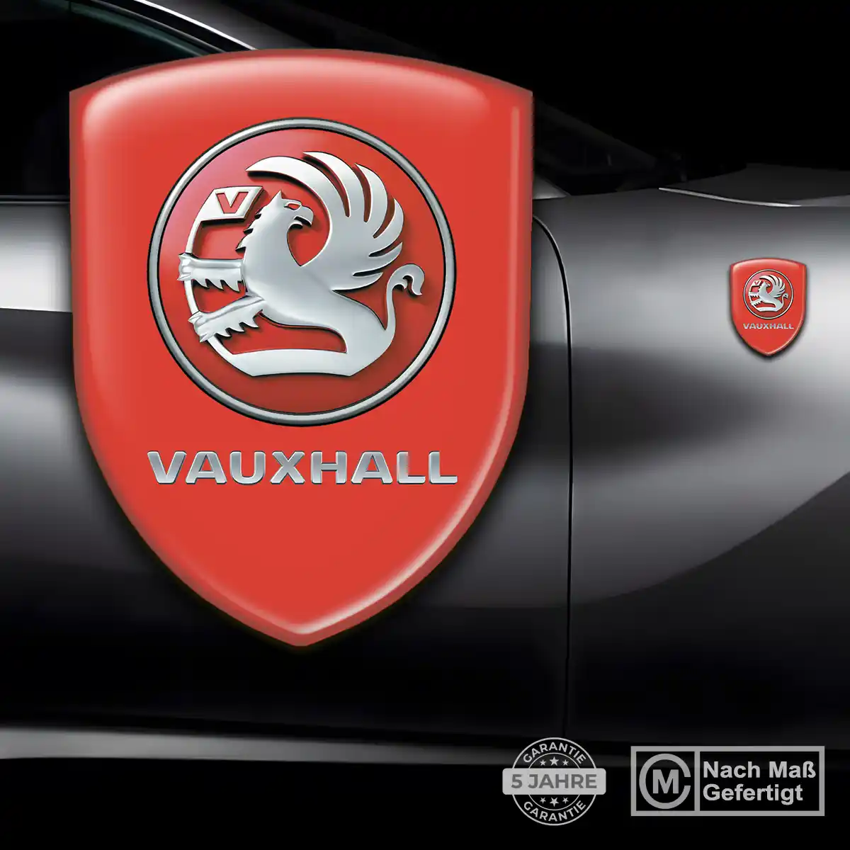 Vauxhall Emblem Aufkleber Edles Design