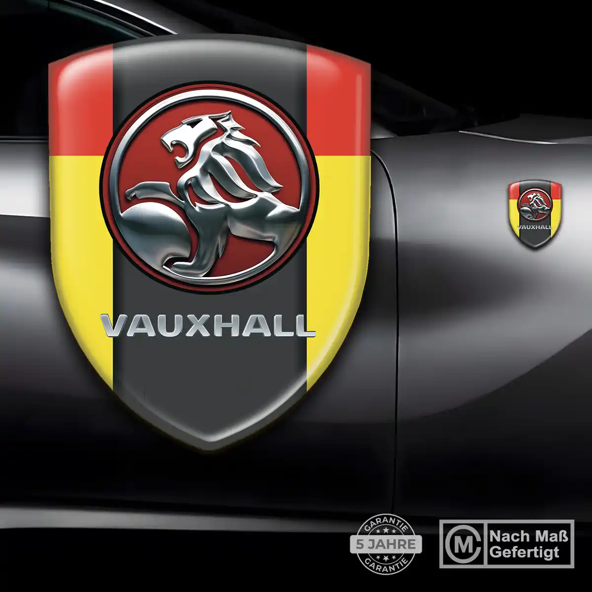 Vauxhall Emblem Aufkleber Wappen Ausdrucksstarkes Design