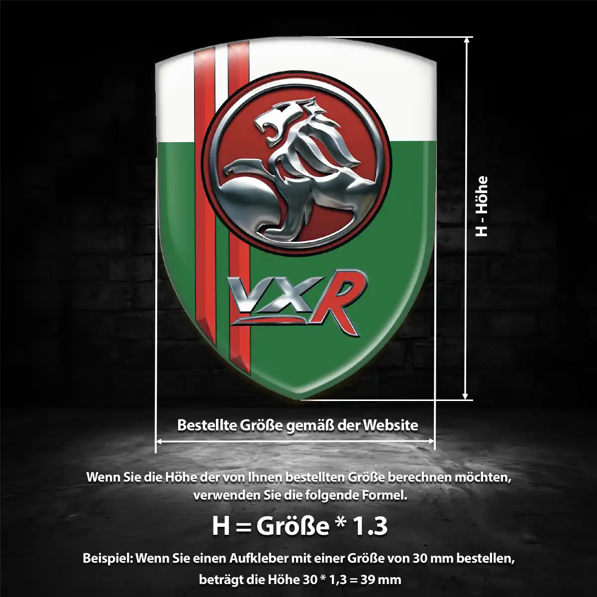 Vauxhall Emblem Aufkleber Wappen Auto Modernes Design