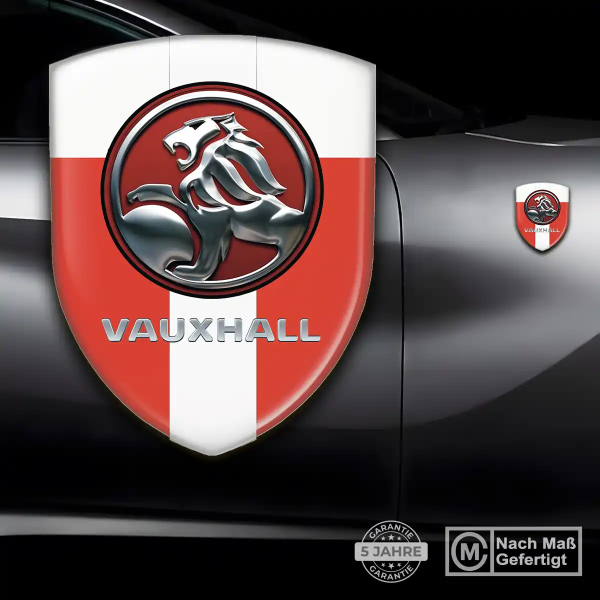 Vauxhall Emblem Aufkleber Wappen Auto Premium-Edition