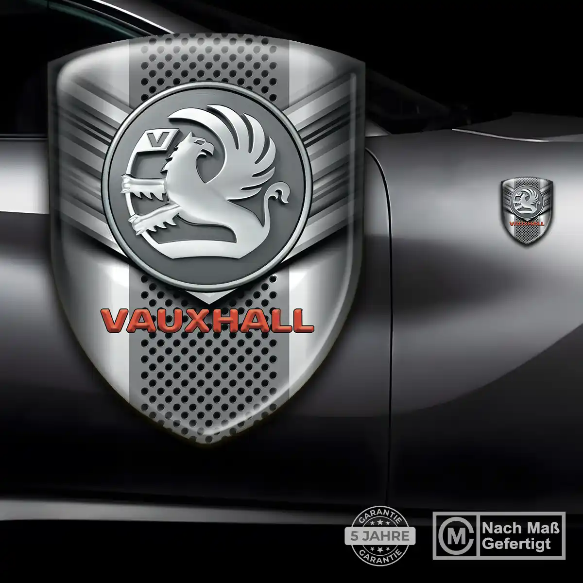 Vauxhall Emblem Aufkleber Wappen Hochwertiges Harz