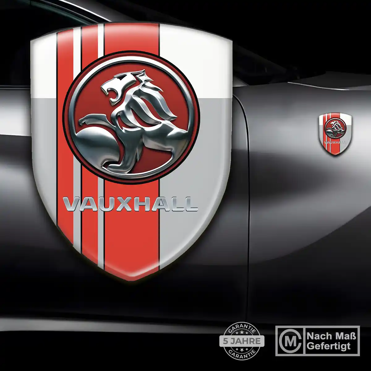 Vauxhall Emblem Aufkleber Wappen Luxus-Edition
