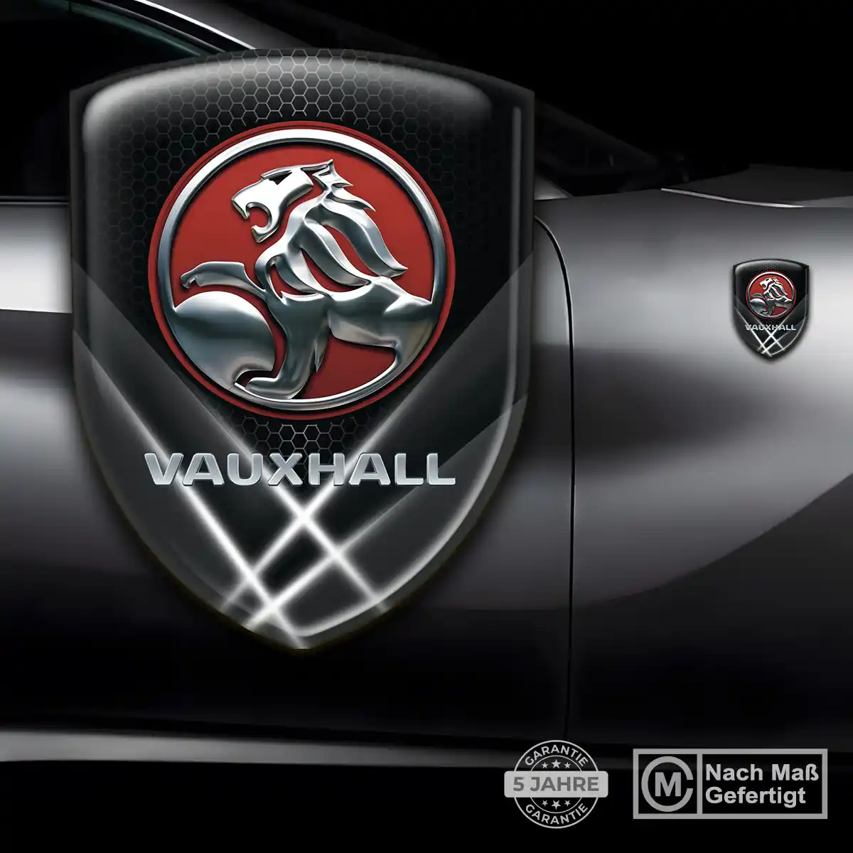 Vauxhall Emblem Aufkleber Wappen Tuningfahrzeug