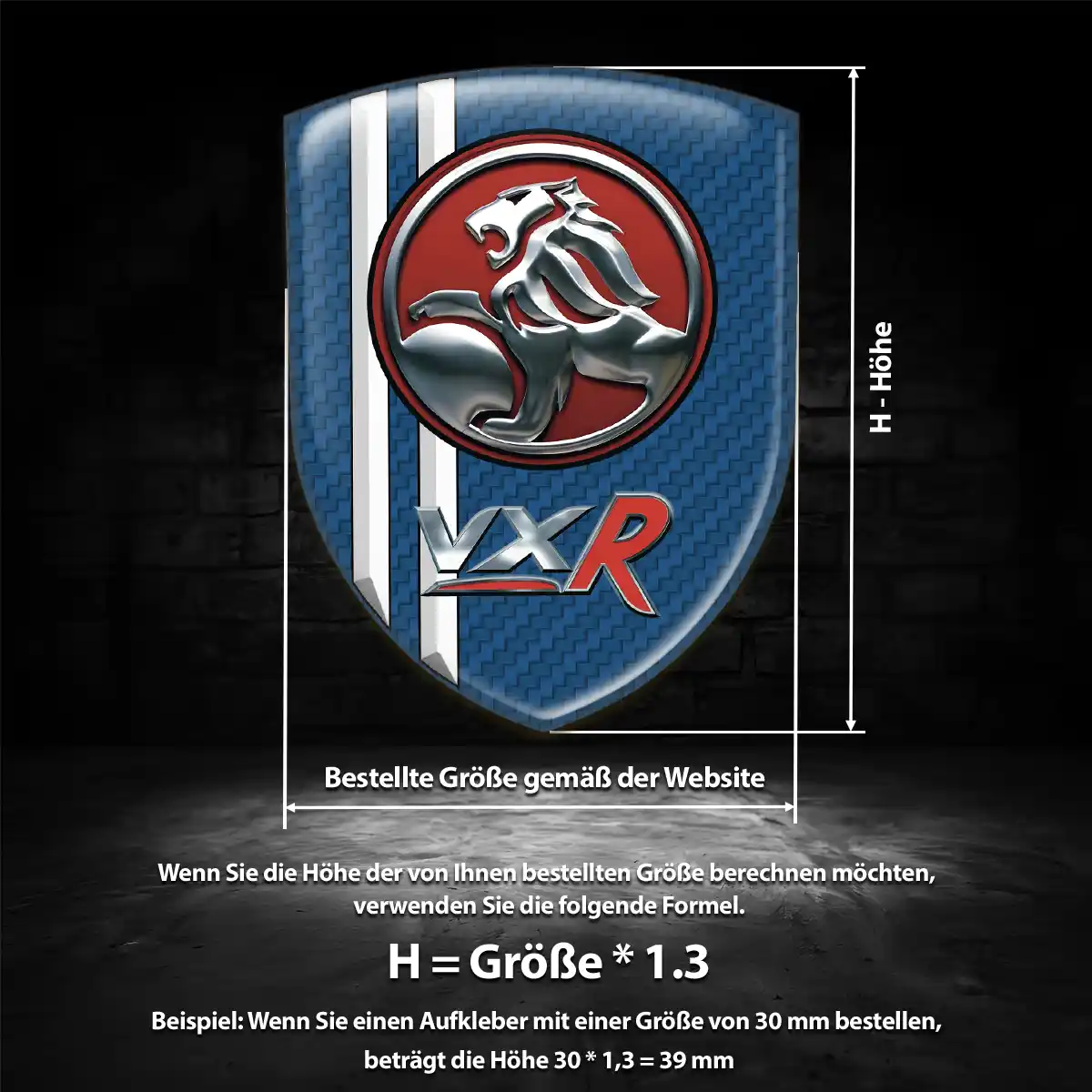 Vauxhall Emblem Ausdrucksstarkes Design