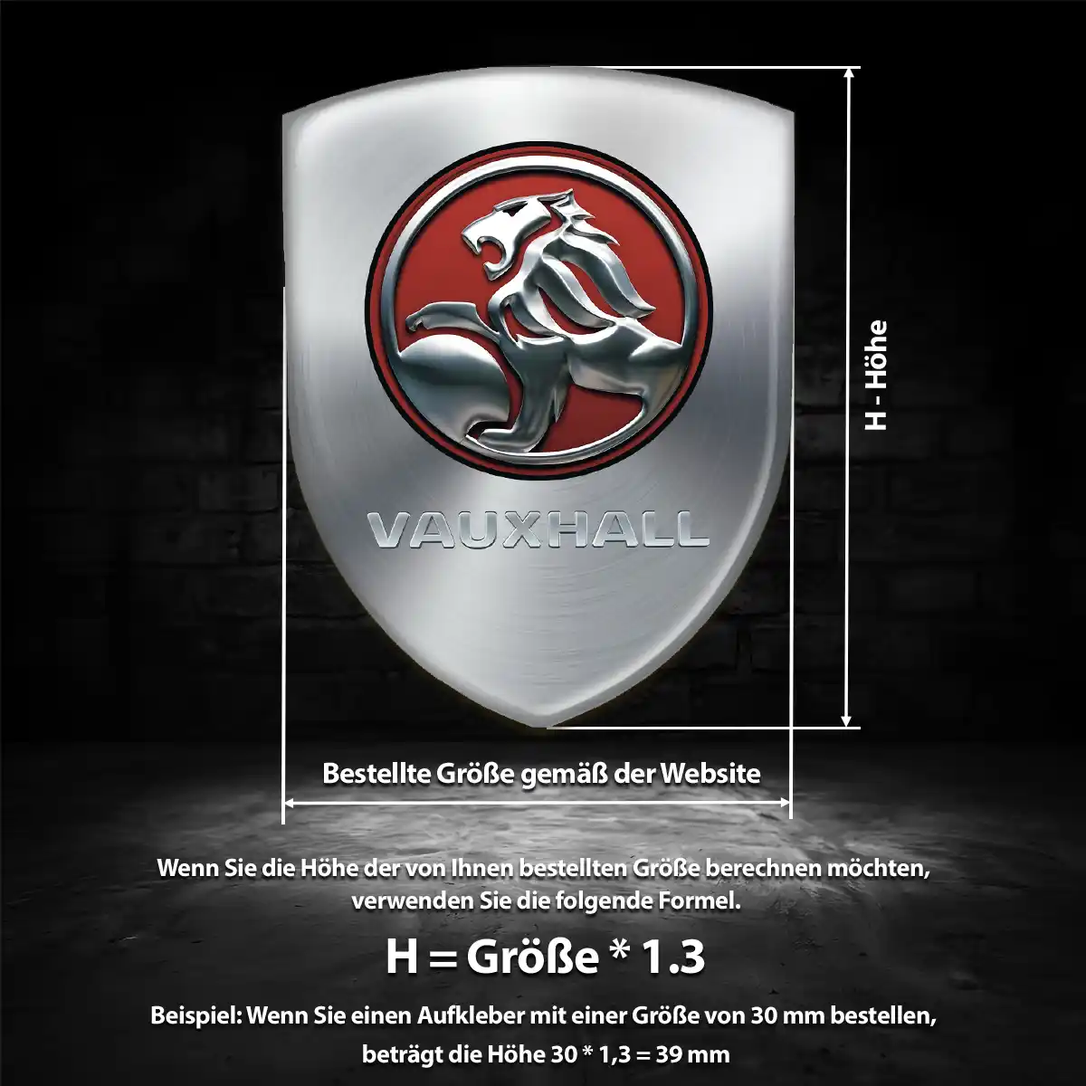 Vauxhall Emblem Auto Premium-Edition
