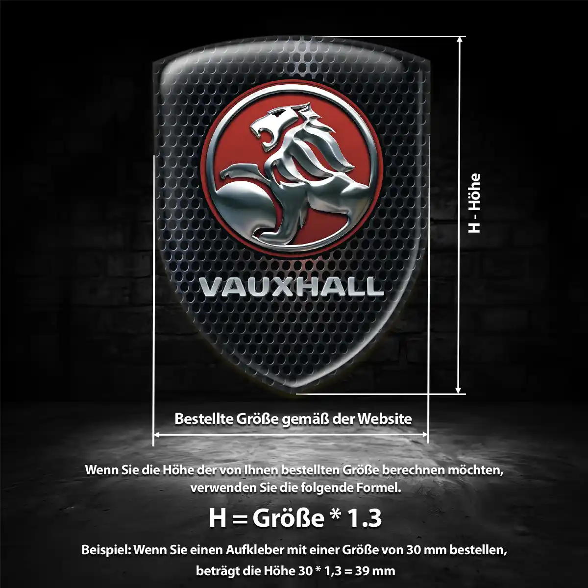 Vauxhall Emblem Erstklassige Qualität
