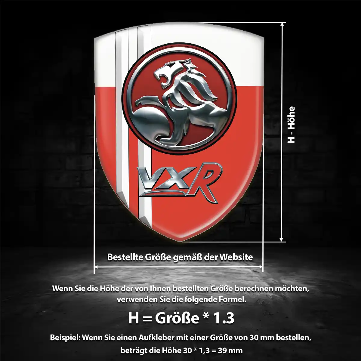 Vauxhall Emblem Hohe Qualität