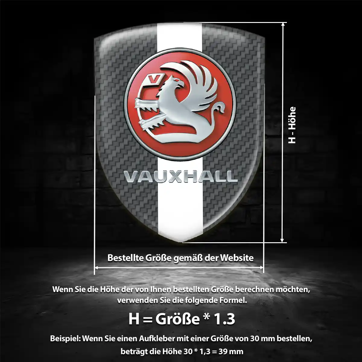 Vauxhall Emblem Interieurdesign