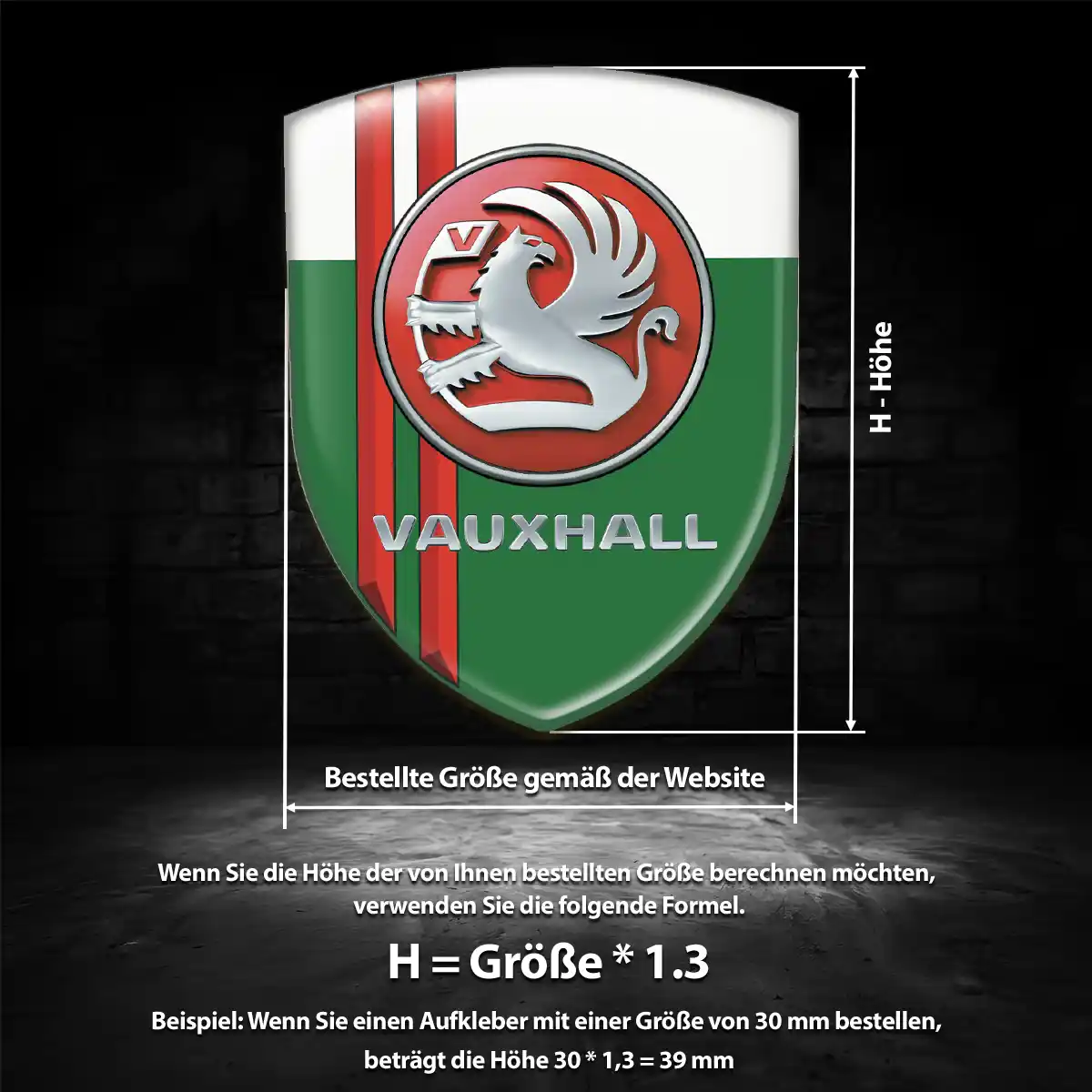 Vauxhall Emblem Luxus-Edition