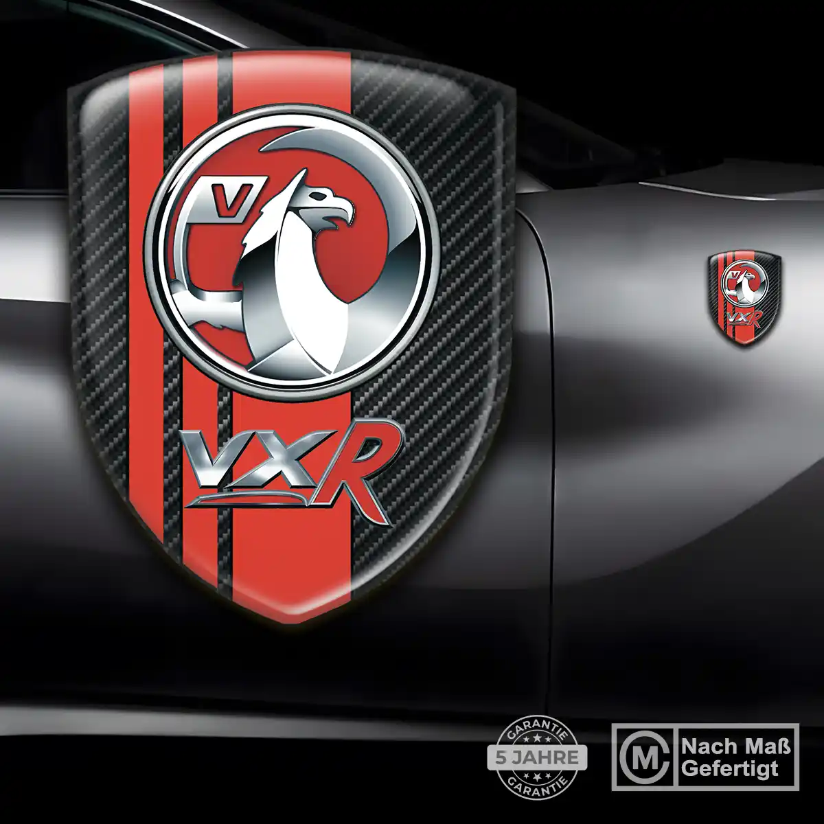 Vauxhall Emblem Tuningfahrzeug
