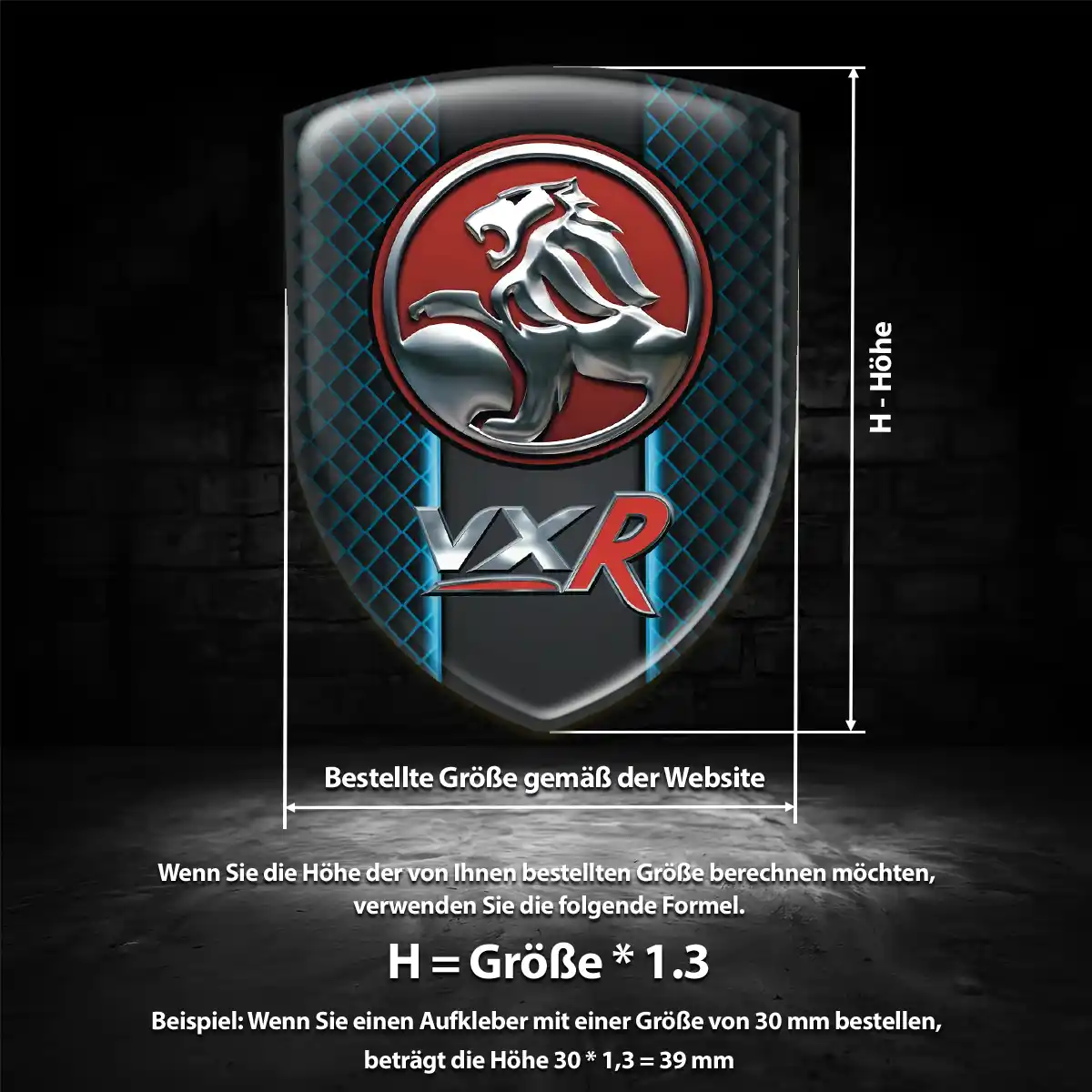 Vauxhall Emblem Wappen Anspruchsvolles Design