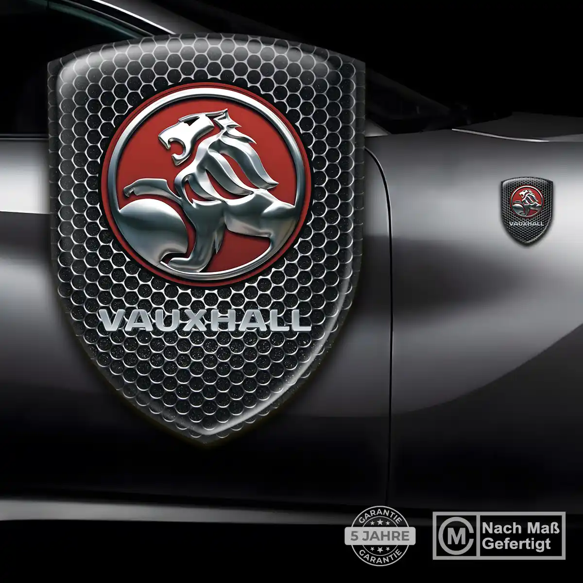 Vauxhall Emblem Wappen Aufkleber Ausdrucksstarkes Design
