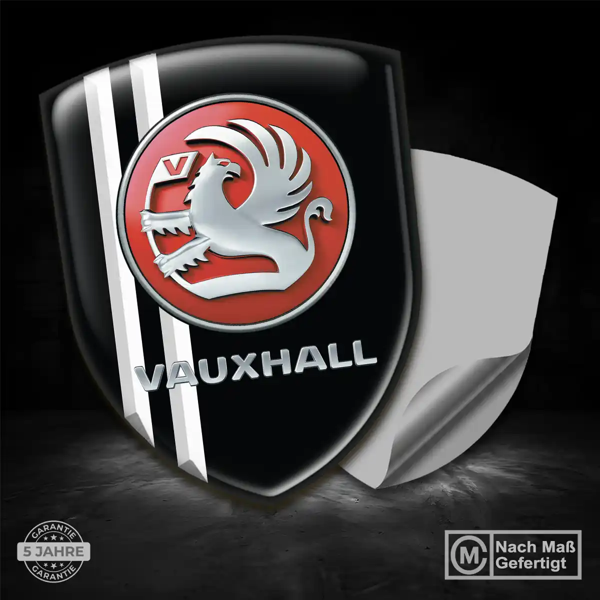 Vauxhall Emblem Wappen Aufkleber Auto Edles Design