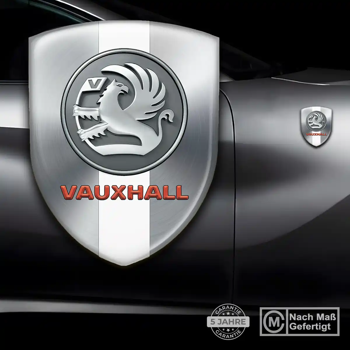 Vauxhall Emblem Wappen Aufkleber Auto Hochwertiges Harz