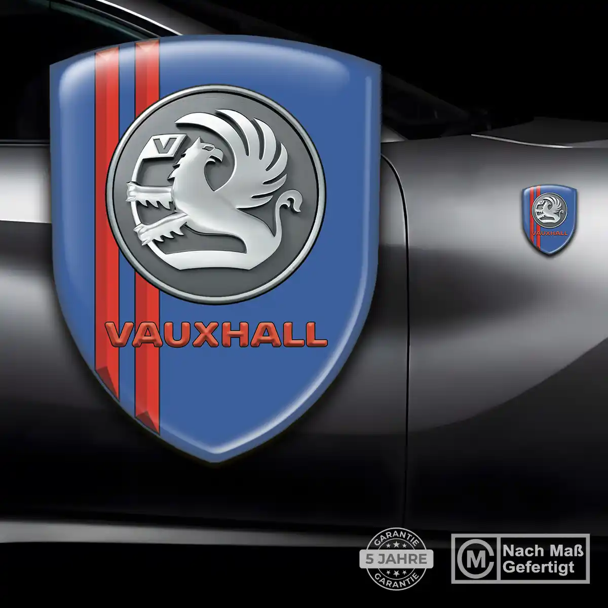 Vauxhall Emblem Wappen Aufkleber Elegantes Design