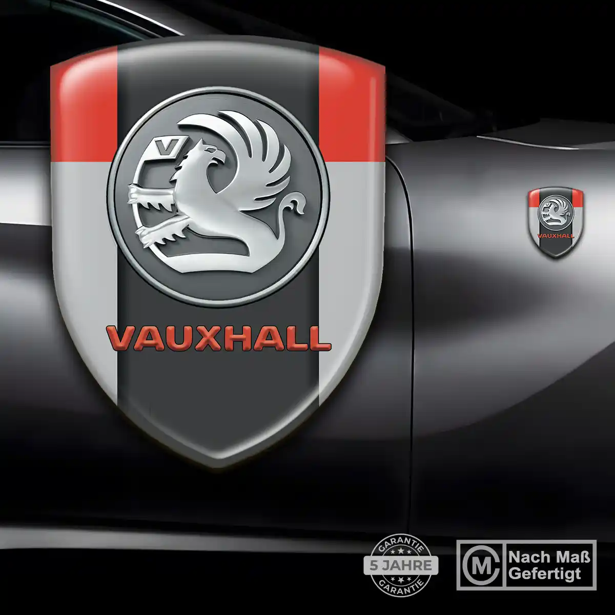 Vauxhall Emblem Wappen Aufkleber Exterieurdesign