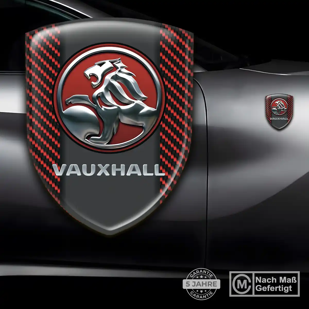 Vauxhall Emblem Wappen Aufkleber Luxus-Edition