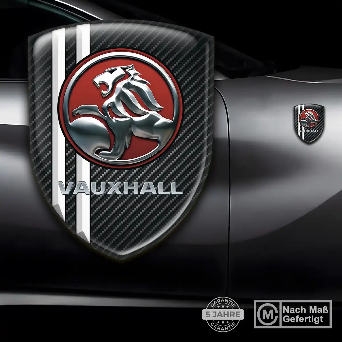 Vauxhall Emblem Wappen Aufkleber Modernes Design