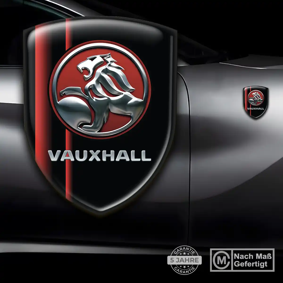 Vauxhall Emblem Wappen Aufkleber Premium-Edition