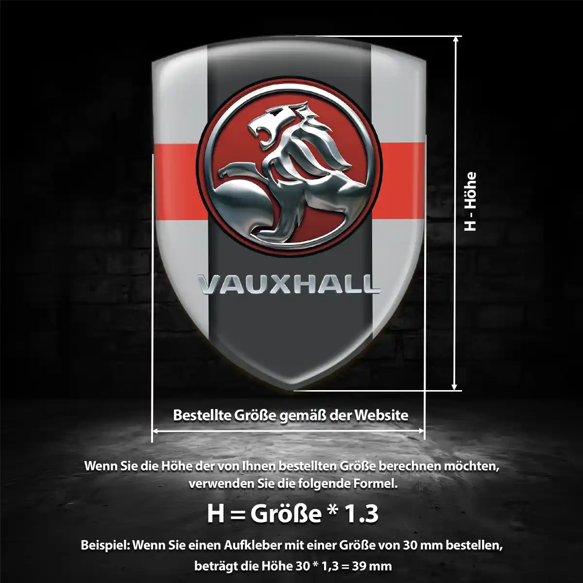 Vauxhall Emblem Wappen Auto Edles Design