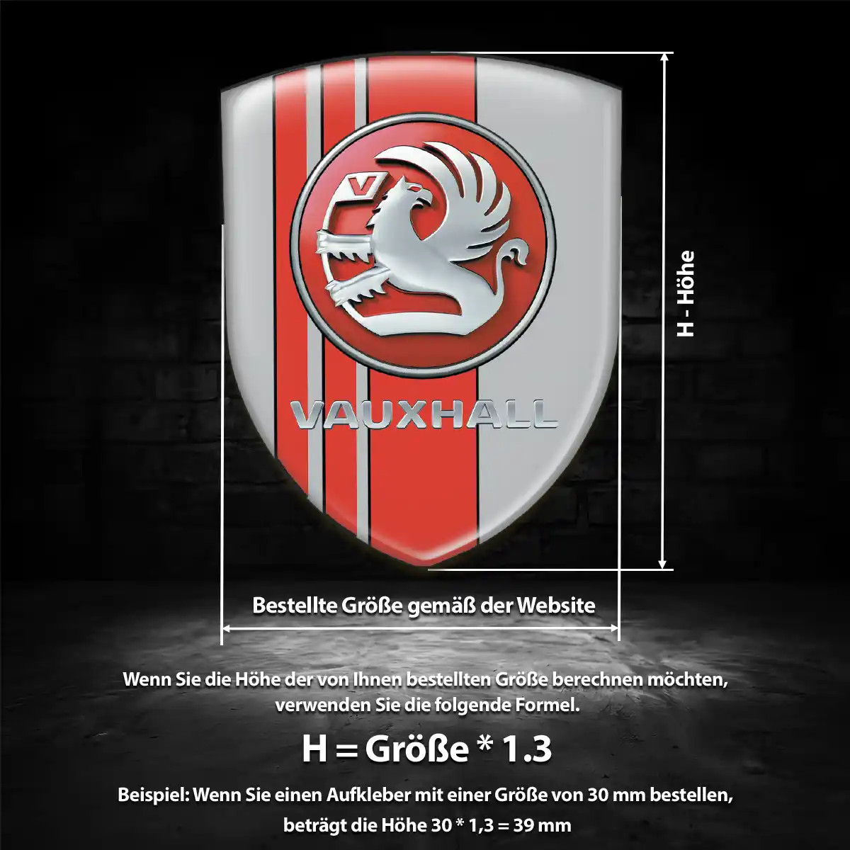 Vauxhall Emblem Wappen Auto Exterieurdesign