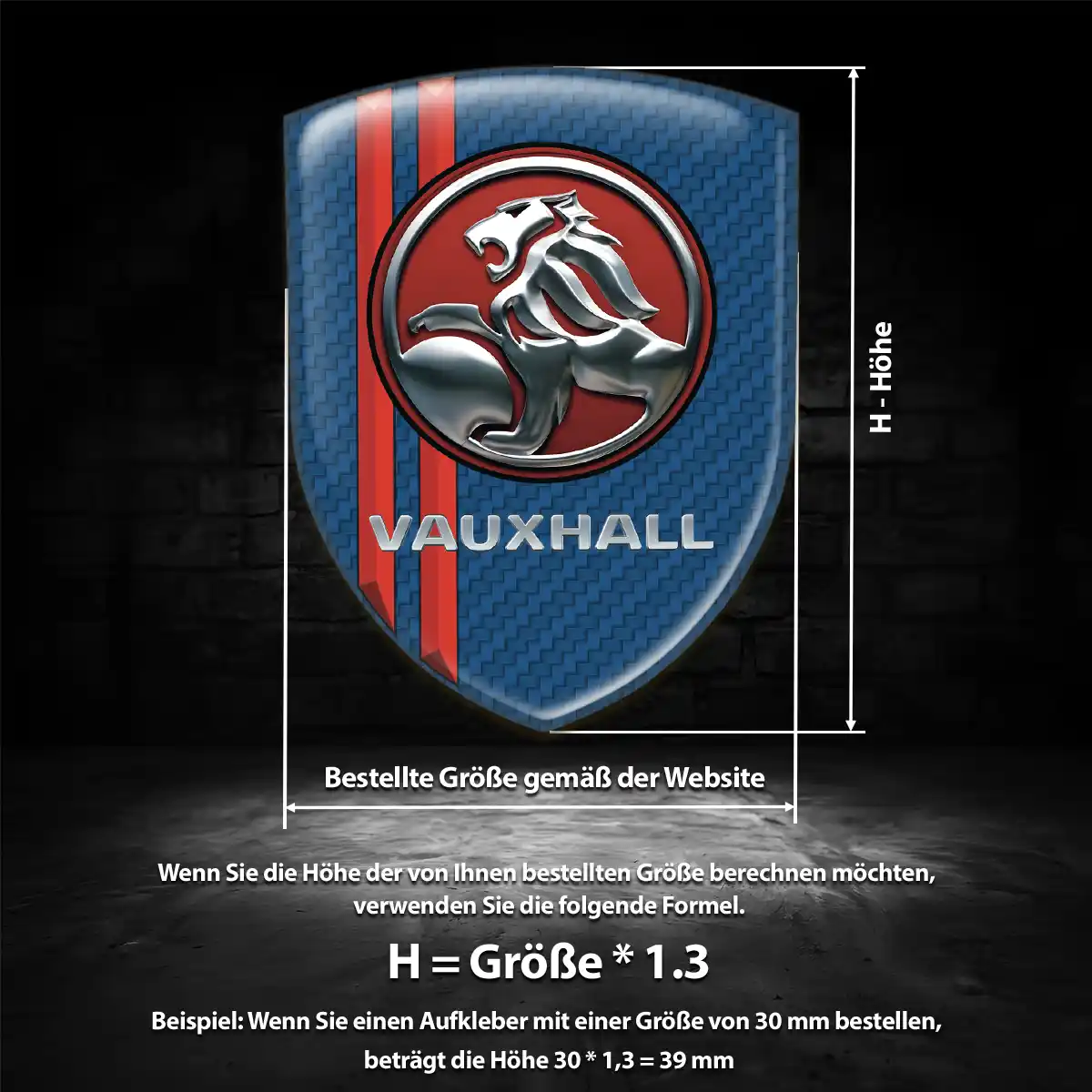 Vauxhall Emblem Wappen Edles Design